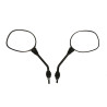 mirror set DMP m8 black nrg, ntt, typhoon, zip sp