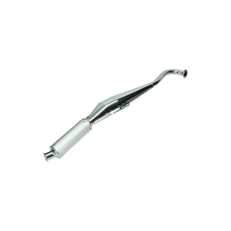 uitlaat bullet expansie (made in EU) chroom puch maxi