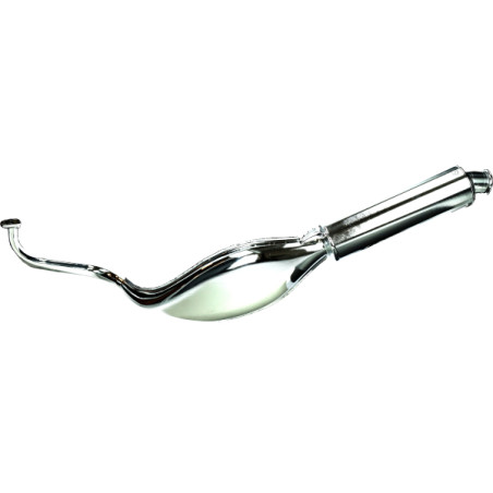 exhaust Tecno high fish puch chrome puch maxi