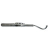 exhaust Tecno original model 28mm chrome puch maxi
