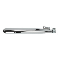 exhaust damper 28mm at bend 60mm chrome vs50, mv50, puch