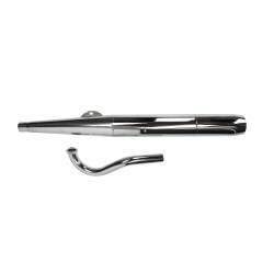 exhaust Jamarcol 6.3 with bend (made in EU) chrome puch, puch maxi