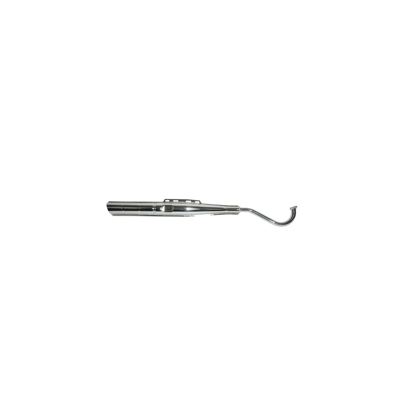 exhaust Tecno original model 45km (made in EU) 22mm chrome puch maxi