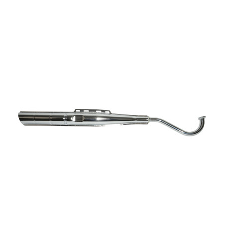 exhaust Tecno original model 45km (made in EU) 22mm chrome puch maxi