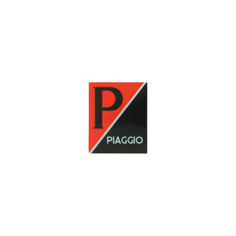 sticker logo front cover black/red lx, piaggio, Primavera, sprint