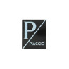 sticker logo front cover black/black lx, piaggio, Primavera, sprint