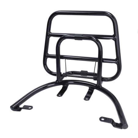 rear carrier Regia foldable (made in EU) black gloss zip2000