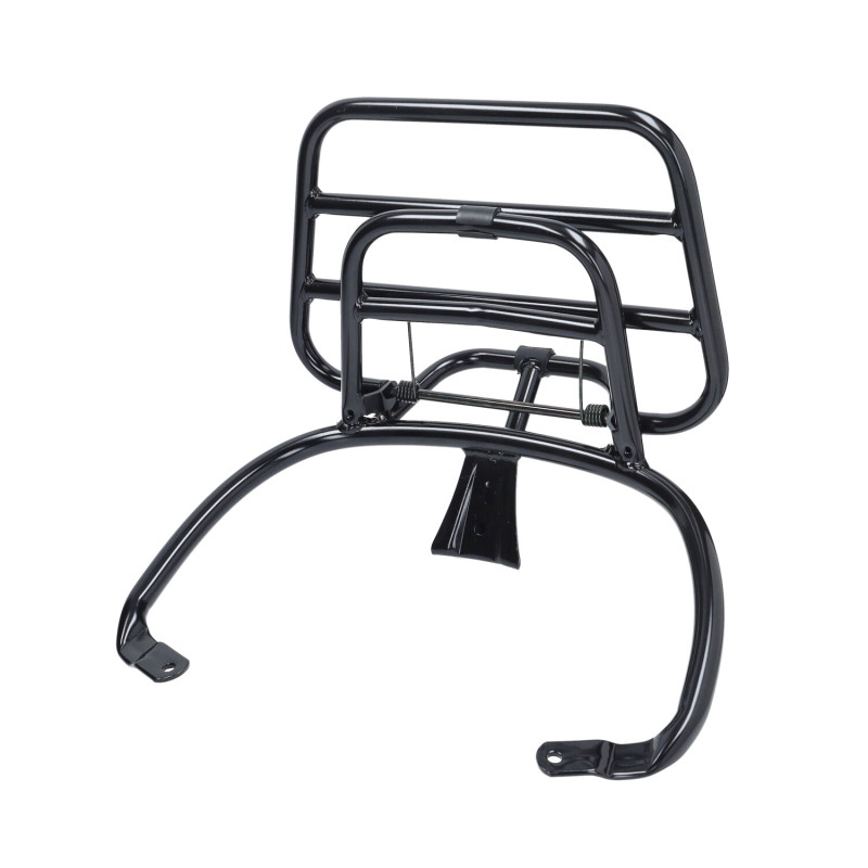 rear carrier Regia foldable (made in EU) black gloss Primavera, sprint
