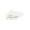 emblem Piaggio original word [zip] euro-4/5 sport left red zip 4t 2h002188000a1