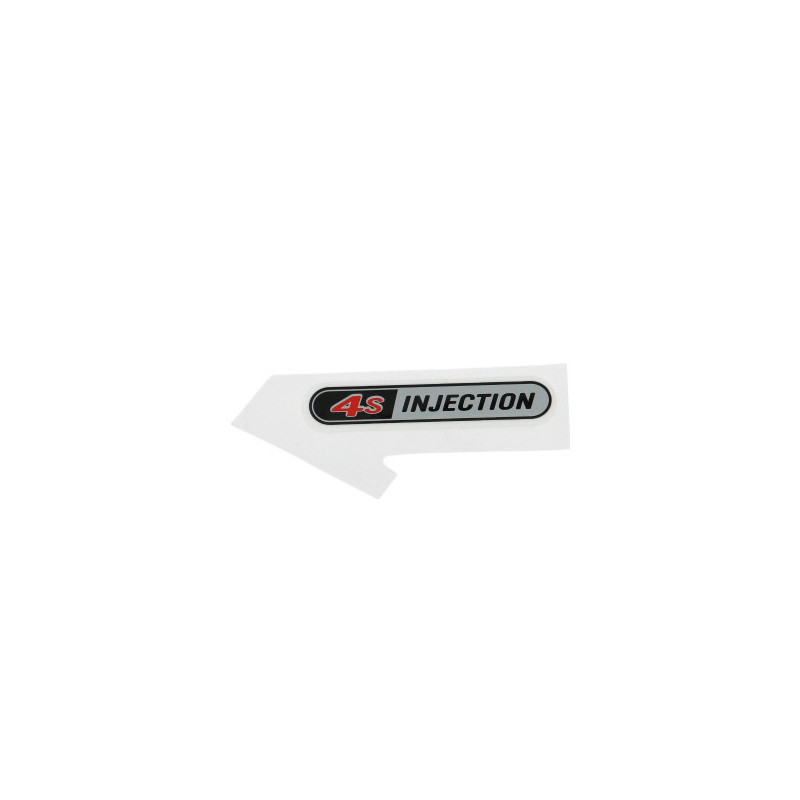 sticker Piaggio origineel euro-4 [4s injection] zip 4t 2h002189