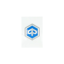 embleem Piaggio origineel logo zeskant voorscherm Piaggio zip 2t , zip 4t 2h002013