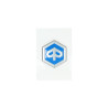 emblem Piaggio original logo hexagon paggio zip 2t , zip 4t 2h002013