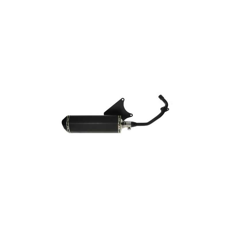 exhaust Jamarcol oval euro-4 (mod.akropovic) euro-4 black/black Primavera, sco piaggio 4t-3v I-get, sprint