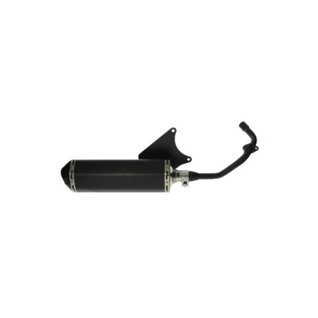 exhaust Jamarcol oval euro-4 (mod.akropovic) euro-4 black/black Primavera, sco piaggio 4t-3v I-get, sprint