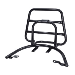 rear carrier DMP foldable black gloss zip2000