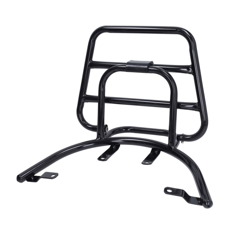 rear carrier DMP foldable black gloss zip2000