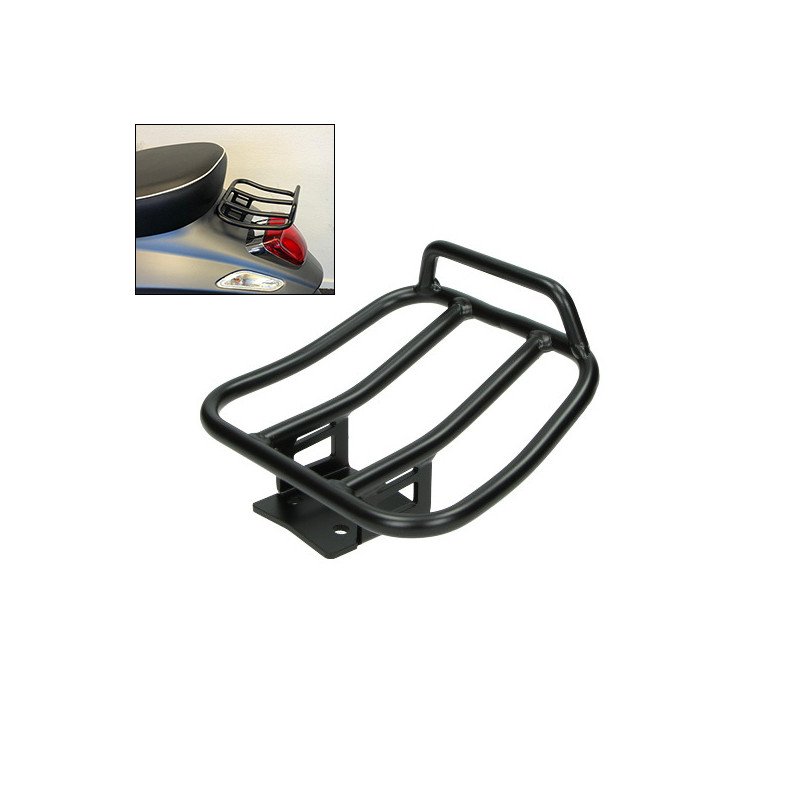 achterdrager Regia sport (made in EU) Evo zwart mat vespa, primavera, sprint