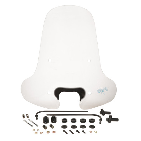 windshield DMP with mounting set high high bright mod.orig 70cm clear zip2000