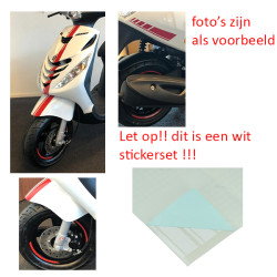 stickerset sport euro-2/4/5 AMG wit 14-delig zip2000