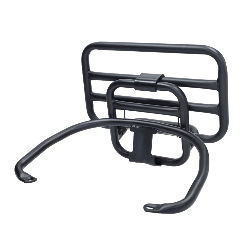 rear carrier DMP foldable black matt gts 125cc, gts 250cc, gts 300 (euro4), gts all models