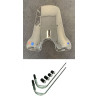 windshield Regia with mounting set high (made in EU) clear gts 250cc, gts all models, gts super 300cc