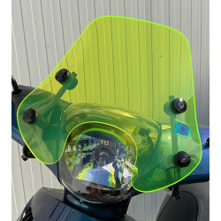 windscherm Regia met bevestigingsset laag (made in EU) 30cm groen fluor zip2000