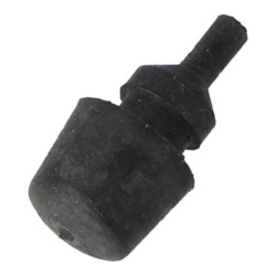 achterdrager rubber 10mm lx, primavera, sprint, vespa