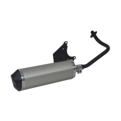 exhaust Jamarcol oval (made in EU) (model Akrapovic) euro-2 alu/black lx 4t, Primavera, sprint, vespa S 4t-2v