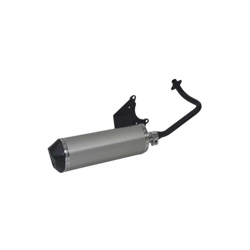 exhaust Jamarcol oval (made in EU) (model Akrapovic) euro-2 alu/black lx 4t, Primavera, sprint, vespa S 4t-2v