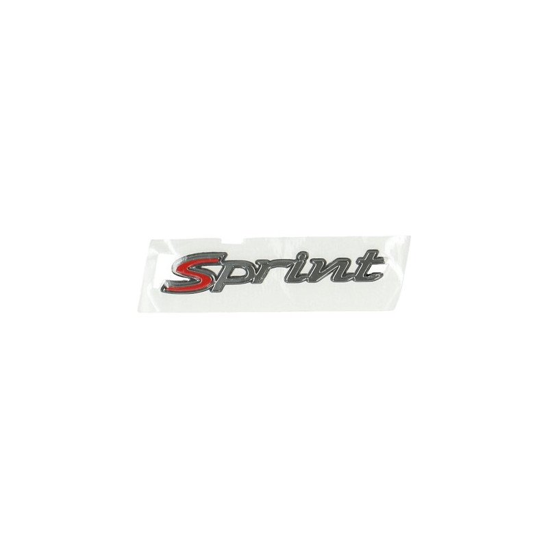 embleem Piaggio origineel woord [sprint] voorscherm smoke sprint 2h000928