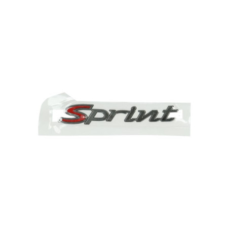 embleem Piaggio origineel woord [sprint] zijscherm smoke 2h000927