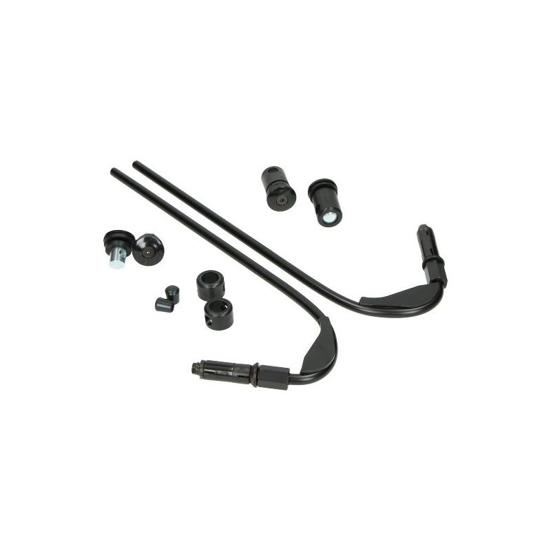 windscherm Regia bevestigingset (made in EU) (voor 42668) model smoke zwart primavera