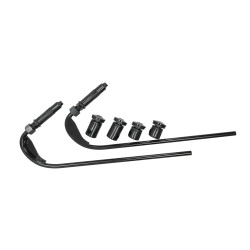 windscherm Regia bevestigingset (voor 42872) (made in EU) zwart glans primavera, sprint