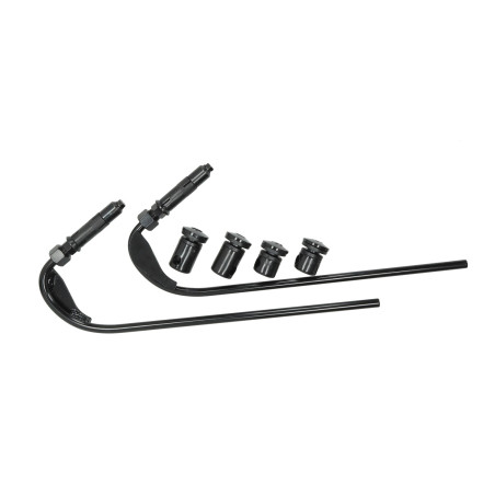 windscherm Regia bevestigingset (voor 42872) (made in EU) zwart glans primavera, sprint