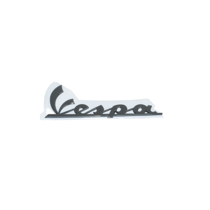 embleem Piaggio origineel woord [vespa] zijscherm smoke lx, sprint, vespa S 2h000926