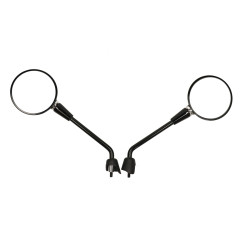 spiegelset lang model origineel E-keur zwart glans gts alle mod., primavera