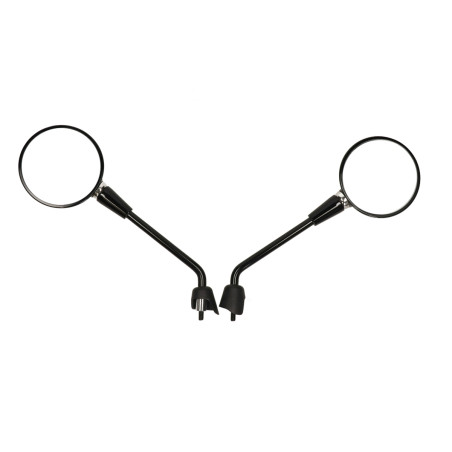 spiegelset lang model origineel E-keur zwart glans gts alle mod., primavera