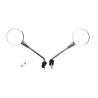 mirror set long model original E-mark chrome gts all models, Primavera