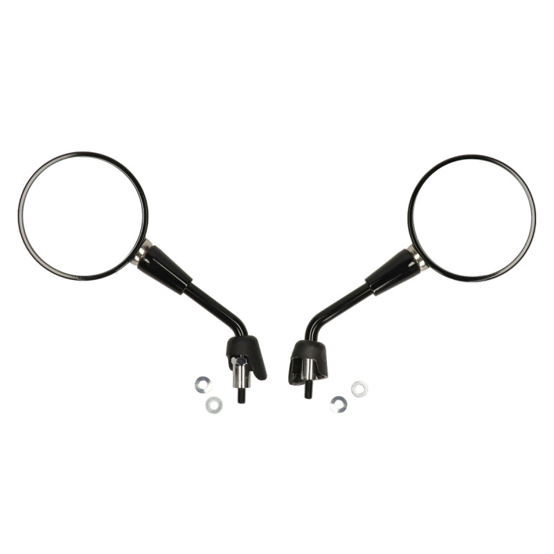 mirror set short model original E-mark black gloss gts all models, Primavera