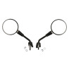 mirror set short model original E-mark black gloss gts all models, Primavera