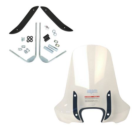 windshield Piaggio original with mounting set high euro 4/5 clear liberty, liberty 125cc, liberty 150cc, liberty 4t, liberty IGE