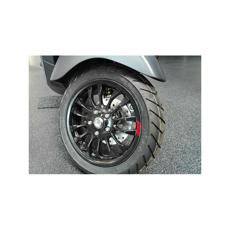 sticker Piaggio original wheel euro 3/4/5 /2019 red gts 125cc, gts all models, gts super 300cc, sprint 2h001926000a1