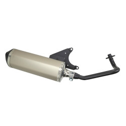 exhaust Jamarcol oval euro-2 (mod akrapovic) alu/black sco piaggio 4t-2v, zip 4t