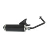 uitlaat jamarcol ovaal euro-2 (model Akrapovic) zwart/zwart lx 4t-2v, primavera 4t-2v, sprint 4t-2v