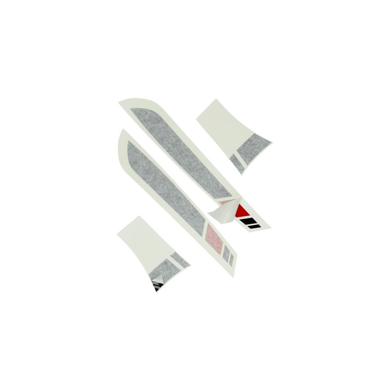 stickerset Piaggio origineel zijscherm zw/rd (2018-2019) sprint sport 2h001932000a1
