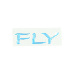 emblem Piaggio original side cover left/right 3d blue fly 622275