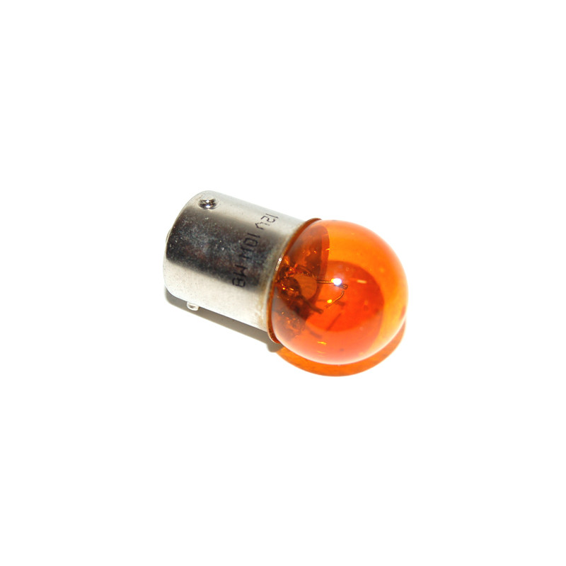 bulb 12V Original 10W BAU15s orange 1pcs Kymco Agility 584332