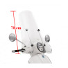 windshield Piaggio original high + mounting kit until 2022 70cm gt 200cc, gts, gts 125cc, gts all models, gts super 300cc 654451