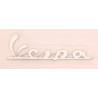 emblem word [vespa] model original 10cm aluminum Primavera, sprint, vespa lx, vespa S 656219