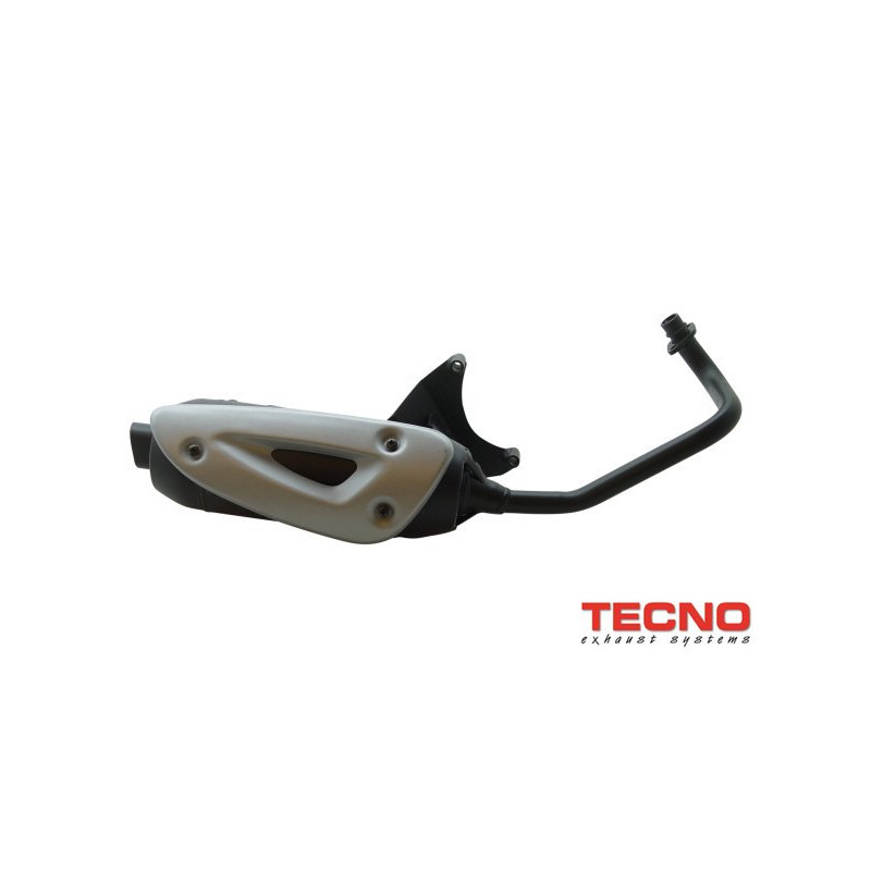 exhaust Tecno standard model straight (made in EU) zip 4t
